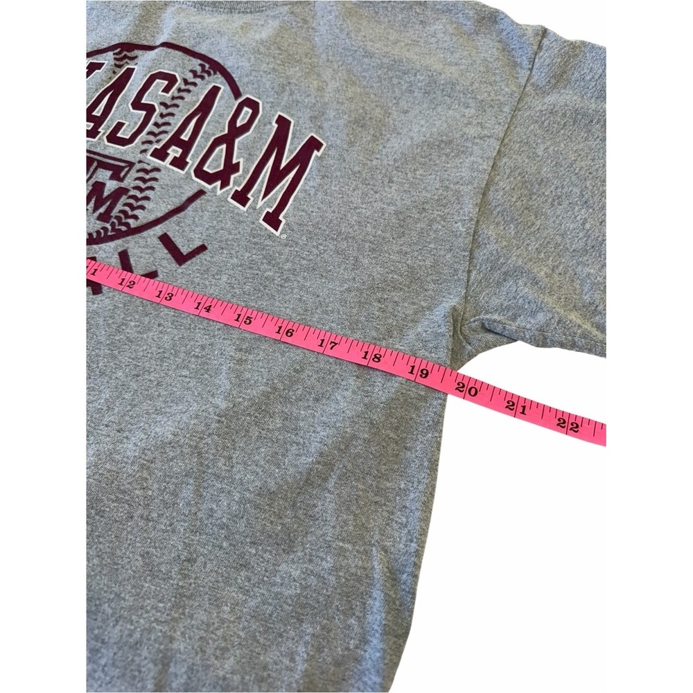 Champion Texas A&M Baseball Gray Collegaite Tee, Large - Picture 5 of 6